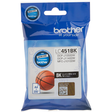 BROTHER INK CARTRIDGE LC-451BK BLACK