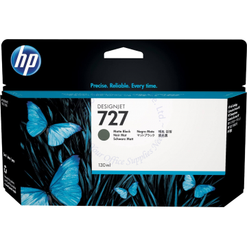HP INK CARTRIDGE B3P22A (727) MATTE BLACK (130ML)