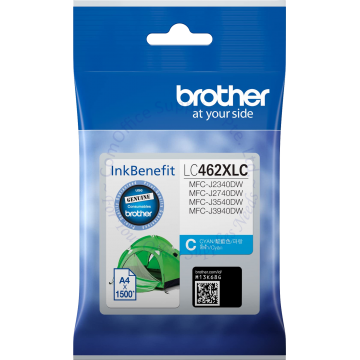 BROTHER INK CARTRIDGE LC-462XLC CYAN