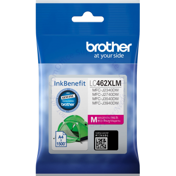 BROTHER INK CARTRIDGE LC-462XLM MAGENTA
