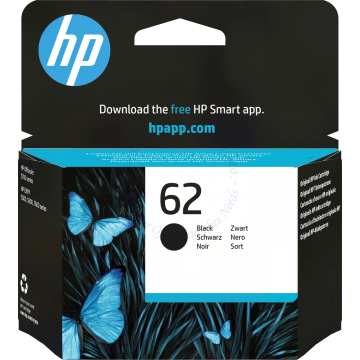 HP INK CARTRIDGE C2P04AA (62) BLACK