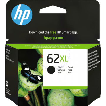 HP INK CARTRIDGE C2P05AA (62XL) BLACK