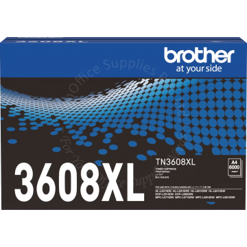 BROTHER TONER TN-3608XL BLACK