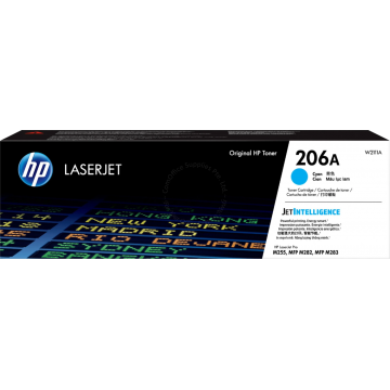 HP TONER W2111A/206A (M255/M282/M283) CYAN