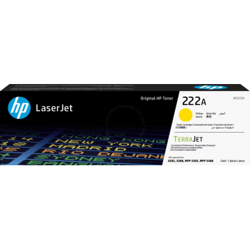 HP TONER W2222A/222A (3203/3288/MFP3303/MFP3388) YELLOW