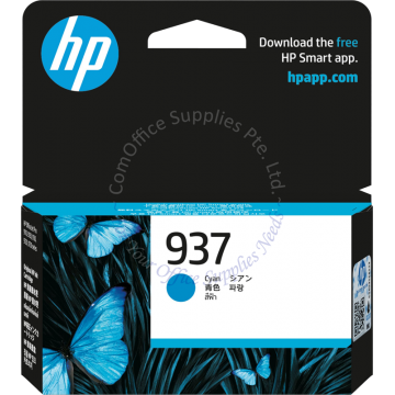 HP INK CARTRIDGE 4S6W2NA (937) CYAN