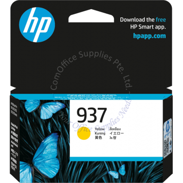 HP INK CARTRIDGE 4S6W4NA (937) YELLOW