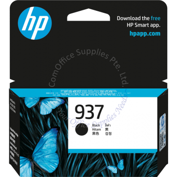 HP INK CARTRIDGE 4S6W5NA (937) BLACK