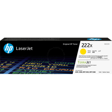 HP TONER W2222X/222X (3203/3288/MFP3303/MFP3388) YELLOW