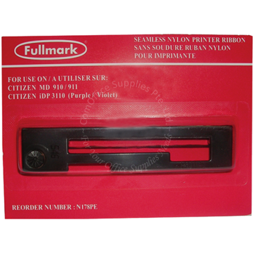 FULLMARK COMPATIBLE RIBBON N178BK BLACK