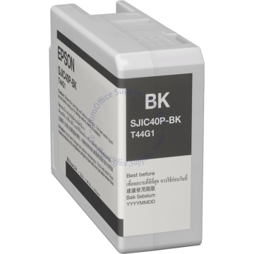 EPSON INK CARTRIDGE C13T44G100 (SJIC40P) BLACK