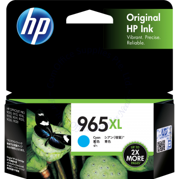 HP INK CARTRIDGE 3JA81AA (965XL) CYAN