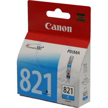 CANON INK CARTRIDGE CLI-821C CYAN