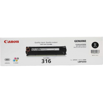 CANON TONER 316 BLACK