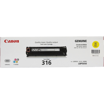 CANON TONER 316 YELLOW