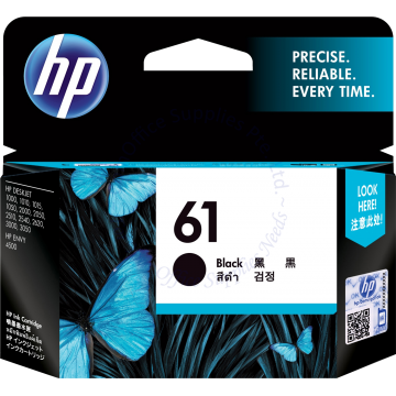 HP INK CARTRIDGE CH561WA/SD549AA (61) BLACK