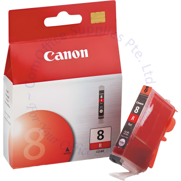CANON INK CARTRIDGE CLI-8R RED