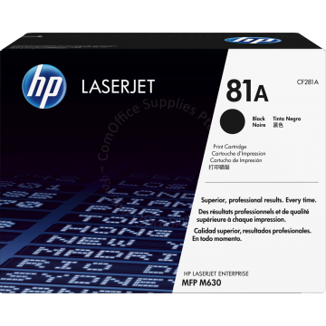 HP TONER CF281A/81A (M630) BLACK