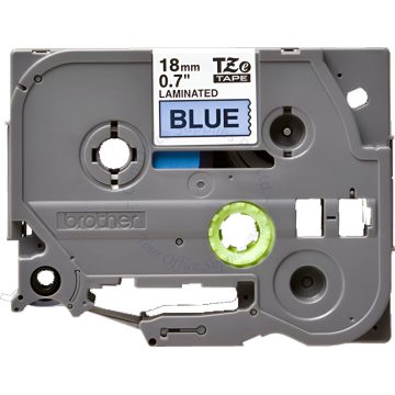 BROTHER TAPE 18MM TZE-541 BLACK/BLUE