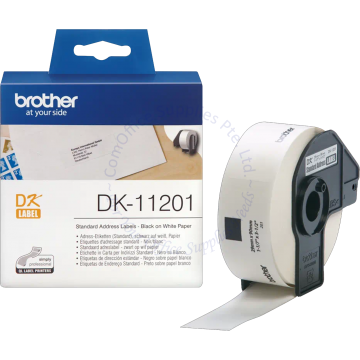BROTHER STANDARD ADDRESS ROLL DK-11201 29x90MM (400s)