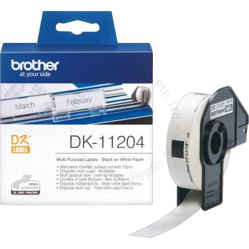 BROTHER MULTI PURPOSE LABEL ROLL DK-11204 17x54MM