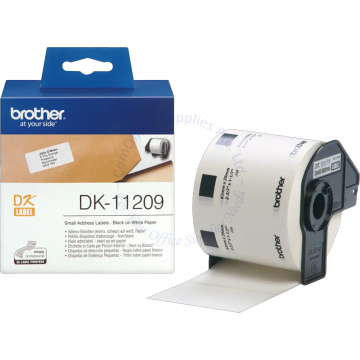 BROTHER ADDRESS LABEL ROLL DK-11209 29x62MM