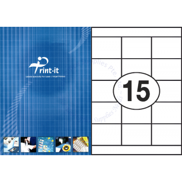 PRINT-IT LASER LABEL PI-1535 70x50.8MM