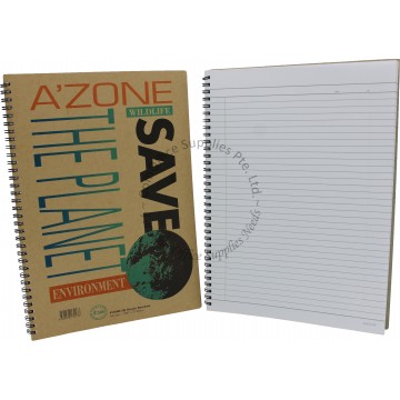 AZONE SAVE THE PLANET RING BOOK A4