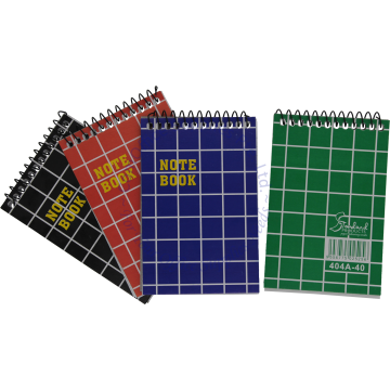POCKET NOTE BOOK #84K-001 7.5x12CM