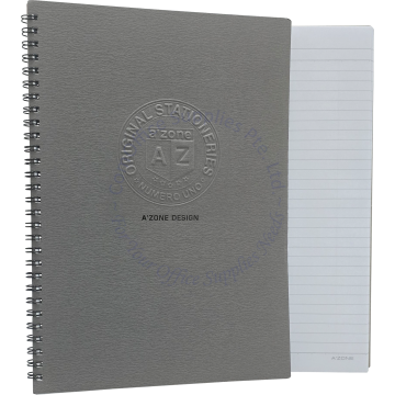 AZONE RING BOOK AUA4RB A4 UNO GREY