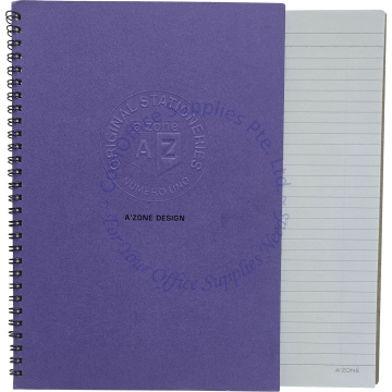 AZONE RING BOOK AUB5RB B5 UNO PURPLE