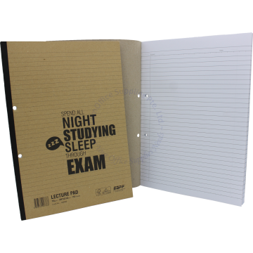LECTURE PAD A4 07MM