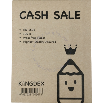 KINGDEX CASH SALE A5 (100s)
