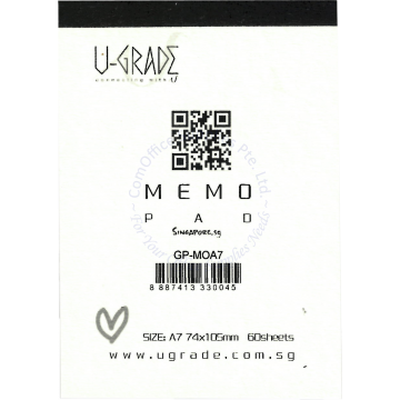 MEMO PAD A7