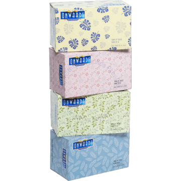 ONWARDS FACIAL TISSUE 2PLY (4BOXx200s)