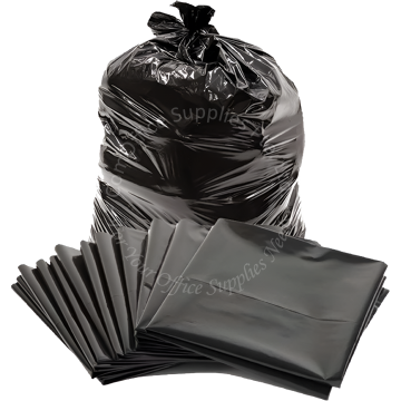PLASTIC BAG BLACK 50x52" (2KG)