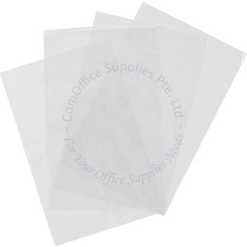 PLASTIC BAG CLEAR (PE) 6x9"x0.04MM (5LBS)
