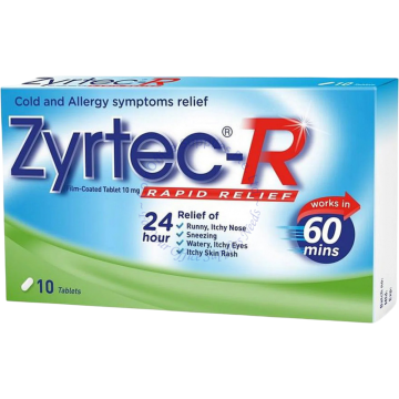 ZYRTEC-R TABLET 10MG (10s)