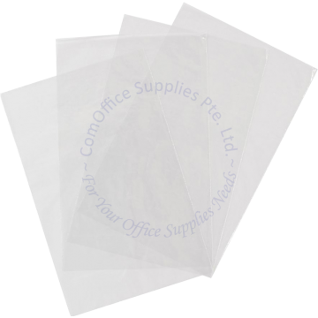 PLASTIC BAG CLEAR (PP) 5x8"x0.08MM (5LBS)