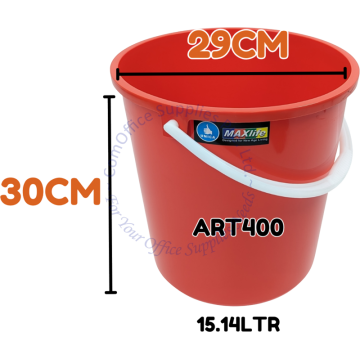 UNICA PLASTIC PAIL #400 4GALLON