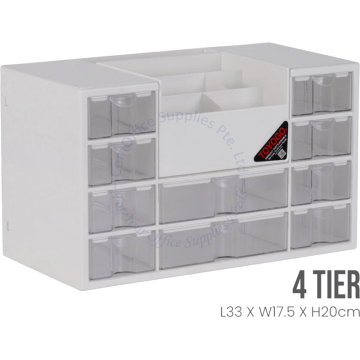 TOYOGO 4-TIER 12 DRAWER RAINBOW SAVERS #7112