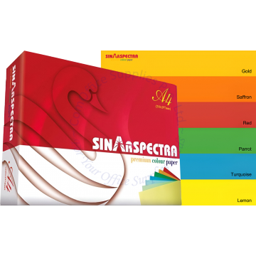 COLOR PAPER A4 80G SAFFRON