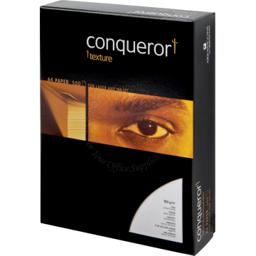 CONQUEROR PAPER A4 100G LAID - CREAM