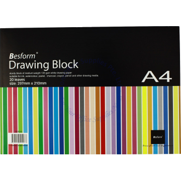 BESFORM DRAWING BLOCK BDBA4 A4 (20s)