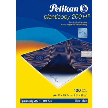 PELIKAN CARBON PAPER 200H BLUE
