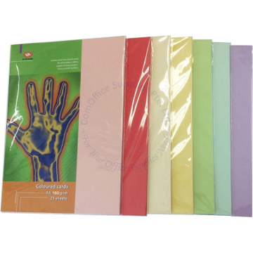 AZONE COLOR PAPER APC17A4 A4 154G (25s) - IVORY