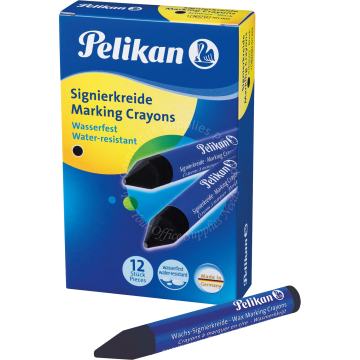 PELIKAN MARKING CRAYONS 762 BLACK