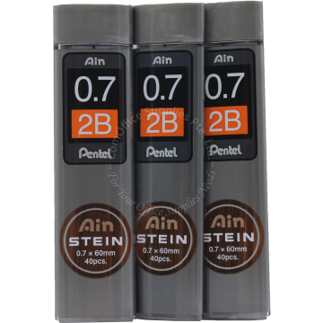 PENTEL PENCIL LEAD C277-2BO 0.7MM 2B (40s)