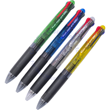 PILOT FEED GP4 BALL PEN BPKG35R-F 4-COLOR ASST