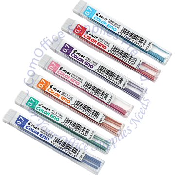 PILOT PENCIL LEAD PLCR7 ENO COLOR 0.7MM 2B (6s)